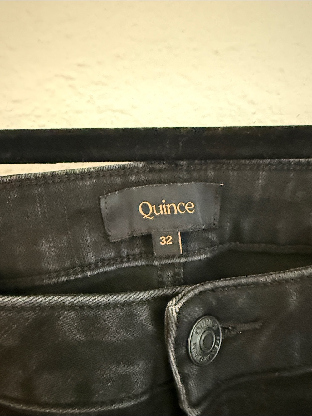 Quince | Black Wide-Leg Jeans - Picture 5 of 7
